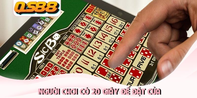 Sicbo - Học Chiến Thuật Quay Xúc Xắc Chuẩn Luật Cực Nhanh 2 Người chơi có 20 giây để đặt cửa